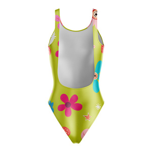 Traje de Baño Deportivo Sublimado Ecológico para Mujer con Logotipo Personalizado, Fabricante OEM ODM - Product Image 5