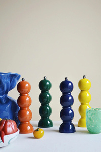 Handmade Wooden <b>Pepper</b> Mill Lacquer Kitchen <b>Grinder</b> Decorative Wooden <b>Pepper</b> <b>Grinder</b> Refillable Spice <b>Grinder</b> Premium - Product Image 3