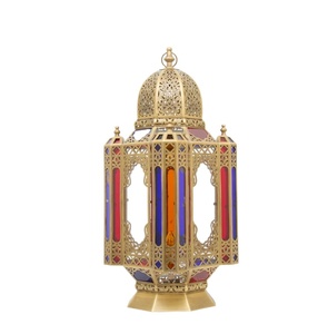Brass Moroccan <b>Table</b> <b>Lamp</b> With Color Class Handmade Coustmized Moroccan <b>Table</b> <b>Lamp</b> Brass Light Best Selling Product of 2022 - Product Image 1