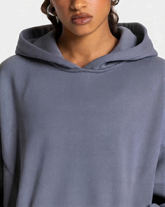 Ensemble de survêtement hiver oversize pour femme, coupe ample, molleton 100% coton 500 GSM, sweat à capuche et pantalon de jogging, logo personnalisé, anti-plis - Product Image 6