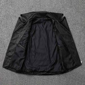 Chaleco de Motociclista de Cuero de Primera Calidad, Ropa Casual para Motociclistas, Proveedor Mayorista de Marca Privada, Chalecos Transpirables Ecológicos - Product Image 4