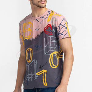 Camisetas de manga corta de secado rápido, transpirables, estilo urbano, nueva colección para hombre, 100% algodón, tela de poliéster. - Product Image 3