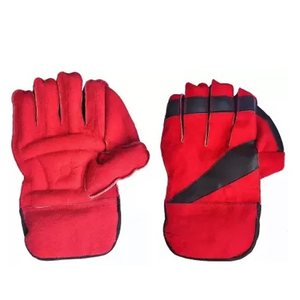 Guantes de críquet Diamond Rubber Matrix para guardameta, con protección de palma resistente a la abrasión y construcción de cuero completo. - Product Image 3