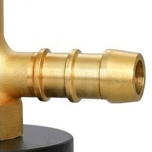 <b>Camping</b> Cylinder Brass Pneumatic <b>Gas</b> Connector Assembly with Portable Control Knob for Home Kitchen and Outdoor Cooking Use - Product Image 6