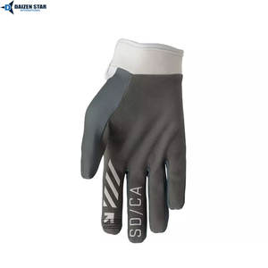 Guantes de Motocross de Poliéster con Logotipo Personalizado, Transpirables, Antideslizantes, con Pantalla Táctil, Cuero Orgánico para Motociclismo, Carreras de Motos, Ciclismo de Montaña - Product Image 2