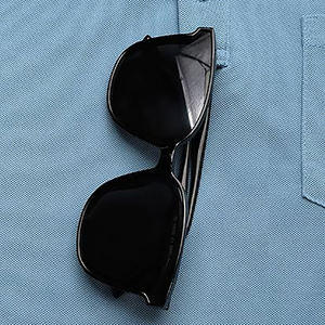 เสื้อโปโลขายส่ง เสื้อโปโลแขนยาวผู้ชายแบบสั่งทำ เสื้อโปโลลำลองลายเรียบ ผ้าโพลีเอสเตอร์ผสมคอตตอน คอเฮนลีย์ - Product Image 5