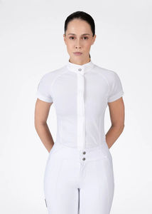 Camisa de competición para mujer profesional, tela suave de primera calidad, ajuste cómodo, movimiento flexible y aspecto moderno. - Product Image 4