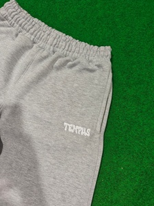 Custom Embroidery Haidergrey <b>Jogger</b> With Zipper Pocket Sweatpants For Men Premium Baggy <b>Cuffed</b> <b>Jogger</b> - Product Image 2