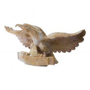 Figura de Águila de Piedra de Alta Calidad, Diseño de Animal Tallado, Color y Logotipo Personalizados - Precio al por Mayor para Decoración del Hogar - Product Image 2