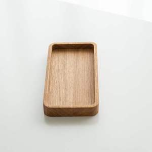 ALTAMASH CRAFT Plateau décoratif rectangulaire moderne en bois, organisateur de bureau multifonctionnel et multi-pièces, fait main - Product Image 1