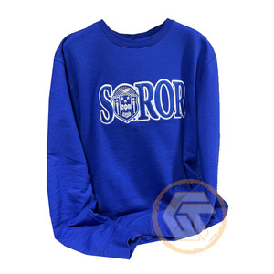 Sudadera de cuello redondo para mujer, de invierno, bordada a medida, de la hermandad Zeta Phi Beta, de ajuste regular, de GREEK TREASURES, al por mayor - Product Image 5