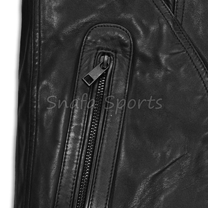 Veste en cuir pour femme, style streetwear tendance 2026, manteau mi-long pour l'automne et l'hiver, pour femmes à la mode - Product Image 3