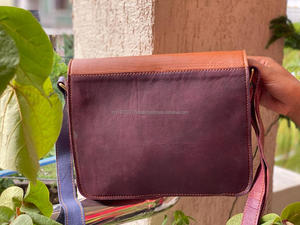 Hot Selling Recycled Leather Handbag High Quality <b>Ladies</b> Purse Women Stylish Colorful Shoulder Bag - Product Image 5