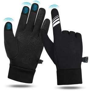 Guantes de invierno para correr para hombres y mujeres: guantes deportivos térmicos a prueba de viento con pantalla táctil y agarre antideslizante para correr y ciclismo - Product Image 6