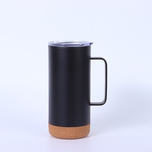 IStapromo Regalos Personalizados, Taza Térmica de Acero Inoxidable 304 de 16 oz con Doble Aislamiento al Vacío, Base de Corcho Antideslizante y Asa, Taza de Regalo - Product Image 1