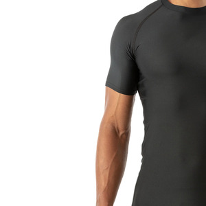 Premium <b>Mens</b> <b>Compression</b> <b>Shirt</b> with Moisture Wicking Stretch Fabric and Supportive Athletic Fit <b>for</b> Training and Fitness - Product Image 5