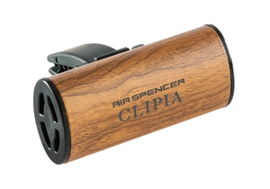 CLIPIA Refillable <b>Car</b> Air Vent Freshener <b>Clip</b> - Forest Bath Q-70 (Wood Grain Finish) - Product Image 1