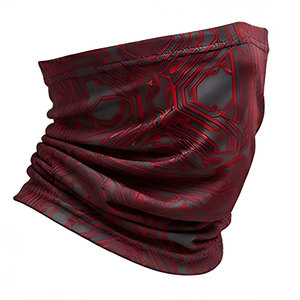 Cache-cou robuste pour le travail, en mélange de polyester et de spandex, design tactique polyvalent pour une protection du visage toute saison - Product Image 1