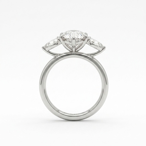 Premium IGI Certified Luxury 14K White Gold <b>Diamond</b> <b>Ring</b> for Wedding Engagement Party and Celebration Wear - Product Image 3