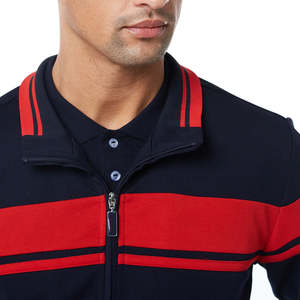 Tenues pour hommes en 2 pièces, ensembles décontractés d'été TROZER avec polo imprimé et survêtements respirants à manches courtes - Product Image 4