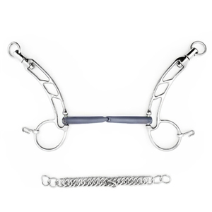 Bocados de titanio de primera calidad para equitación a precios mayoristas, nuevos, anillos sueltos, bocados de snaffle para caballos - Product Image 3