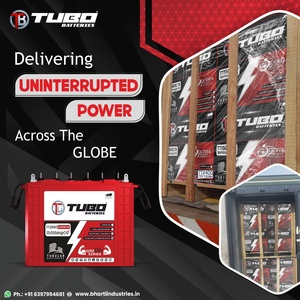 Fabricantes de baterías tubulares altas solares en India Kit de batería inversor de panel solar batería incorporada 240ah12V mejor ciclo profundo - Product Image 1