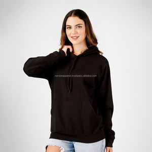 Ropa Deportiva con Capucha para Mujer, Cuello Redondo, Color Sólido, Teñida, Lista para Usar, de Algodón Orgánico de Alta Calidad, Marca Nardon Apparel - Product Image 4