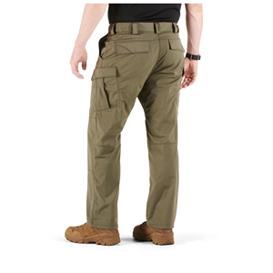Pantalon décontracté homme tendance anti-rides léger en polyester/coton à taille mi-haute avec cordon de serrage – Idéal pour l'hiver - Product Image 5
