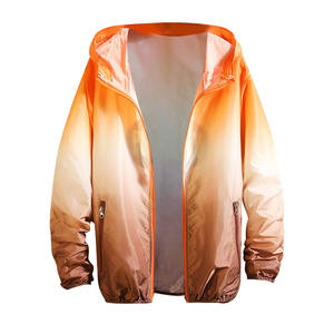 Chaqueta Cortavientos de Nailon Personalizada al por Mayor para Hombre, Ligera, con Cierre, Impermeable, para Correr al Aire Libre, Transpirable y Resistente al Viento - Product Image 5