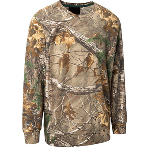 Chemise de chasse pour homme à manches longues, légère, en tissu Oxford softshell imperméable, coupe-vent et respirant, avec imprimé - Product Image 1