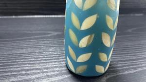 Support à savon en métal motif feuille bleue, idéal pour la maison, l'usage quotidien, la salle de bain, les événements, la décoration du comptoir de la salle de bain, en provenance d'Inde - Product Image 4