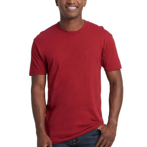 T-shirts unisexes slim fit écologiques en tissu tri-mélange avec logo personnalisé - Options 100% coton et fibres de bambou - Product Image 2