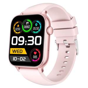 Montre connectée sportive numérique à écran carré TG06, écran TFT, bracelet en silicone, mode multisports, étanche IP68, bracelet portable - Product Image 4