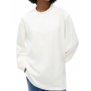 Sweat-shirt personnalisé pour hommes et femmes, effet délavé, coupe ample, col rond vintage, streetwear, fabricant OEM ODM en gros - Product Image 3