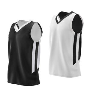 Camisetas de Baloncesto Reversibles sin Mangas con Diseño Personalizado para Equipos Universitarios, Anti-Humedad, Antibacterianas, Tallas Grandes, UPF 50 - Product Image 1