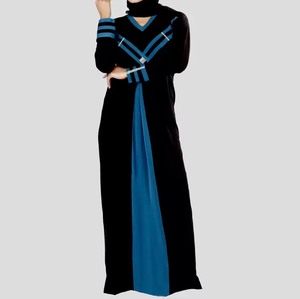 Abayas Islámicas Estilo Hijab para Mujer, Abaya Modesta para Mujer, Ropa Islámica Elegante de Dubái, Kaftan, Abayas Estilo Qatarí para Niñas - Product Image 6