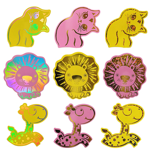 Cute Cartoon Animals Sticker with Waterproof Material - Product Image 4
