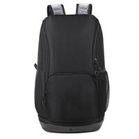 Tas Olahraga Kapasitas Besar, Tas Gym, Tas Ransel Harian, Anti Air, Bernapas, Tahan Lama, Ringan, Lipat, Lembut, Bermotif Huruf, Resleting, Warna Ungu Urban