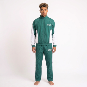 Conjunto Deportivo para Hombre, Chaqueta Cortavientos y Pantalones, Ligero, para Correr, Entrenamiento, Uso Diario, Ropa Deportiva Informal - Product Image 3