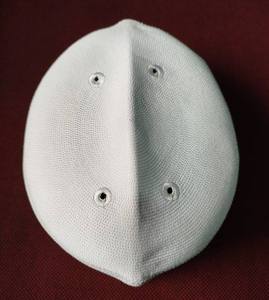 Gorro de Oración Musulmán Kaba Tailandés Bordado Personalizado de Alta Calidad, Gorro Kufi Islámico Ajustable de Malla de Algodón, Transpirable y Ecológico - Product Image 2