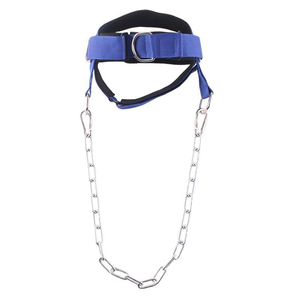 Harnais de musculation pour la tête avec chaîne, accessoires de gym pour la compression musculaire du cou, entraînement de force du cou, harnais de musculation pour la tête - Product Image 5