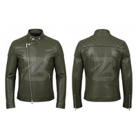 Jaket Kulit Sapi Warna Kustom Grosir, Vintage Heavy Metal, Berpaku Panjang, Rocker, Bernapas, Ramah Lingkungan, Tahan Angin