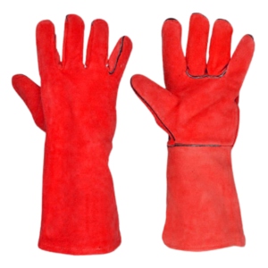 ถุงมือเชื่อมหนังวัวแท้คุณภาพสูง ทนทาน ทนความร้อน ป้องกันเปลวไฟ สะท้อนแสง ระบายอากาศได้ดี - Product Image 3