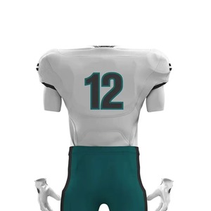 Uniformes de Fútbol Americano de Alta Calidad, Ligeros, 100% Poliéster, Colores Personalizables, Servicio OEM, en Venta - Product Image 4