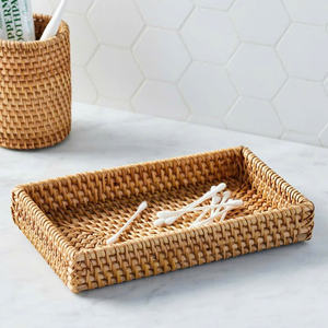 Cesta de Ratán Tejida a Mano, Organizador de Almacenamiento Natural para Decoración del Hogar, Exhibición Minorista y Suministro de Artesanías al por Mayor - Product Image 4