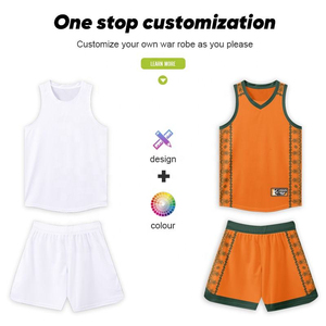 Nuevo Uniforme de Baloncesto, Diseño Popular, Transpirable y en Tallas Grandes, Crea Tu Propio Estilo a un Precio Accesible, con Nombre y Número Personalizados - Product Image 3