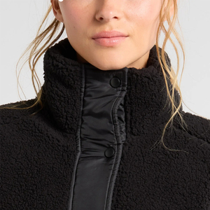 Chaqueta de Forro Polar Sherpa para Mujer, con Cierre Completo, Cálida, para Senderismo al Aire Libre, Abrigo de Invierno Tipo Teddy, Ropa Deportiva Informal, Venta al Por Mayor Personalizada - Product Image 5