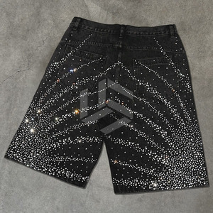 Hot Sale New Arrival Acid Wash <b>Denim</b> Shorts For Men Unique Style Breathable Acid Wash Shorts In Best <b>Material</b> - Product Image 2