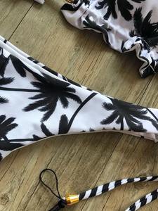 Conjunto de bikini sexy OEM personalizado de color sólido, traje de baño de dos piezas para mujer, traje de baño triangular con tanga, traje de baño brasileño, biquinis. - Product Image 6