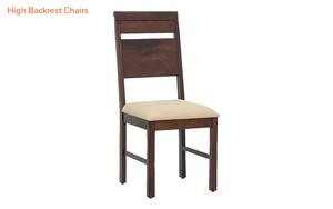 Juego de Mesa de Comedor de Madera Maciza para 4 Personas, Mesa Rectangular de Madera con Cajón de Almacenamiento, Sillas Tapizadas Multifuncionales que Ahorran Espacio - Product Image 2